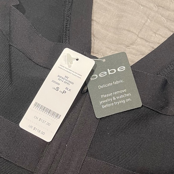 Bebe Black Bandage Dress - Picture 3 of 3